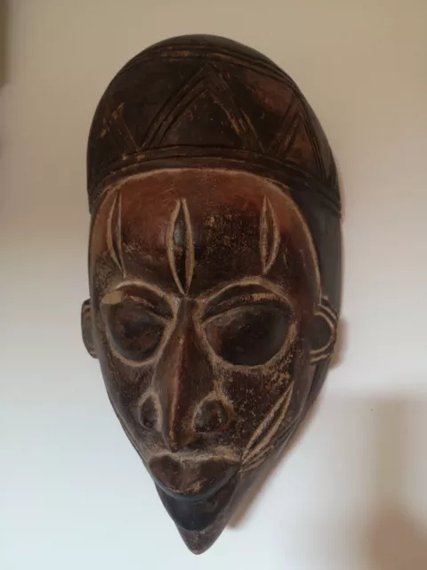 Maschera africana in legno - artigianato etnico, scultura, arte, arredamento 