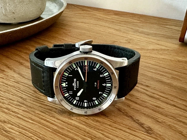 FORTIS F-39 FLIEGER, schwarz, Automatik, Komplett Set! EUR 1.370,00 ...