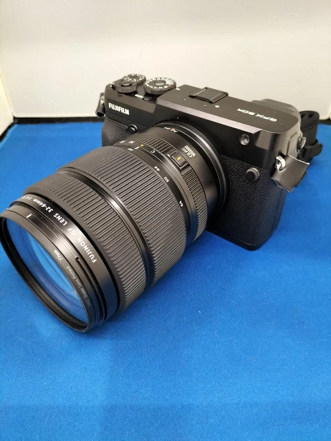 Fujifilm GFX50R 51.4MP GF32-64mm F:4 R LM WR Charger Box of Lens NEAR MINT