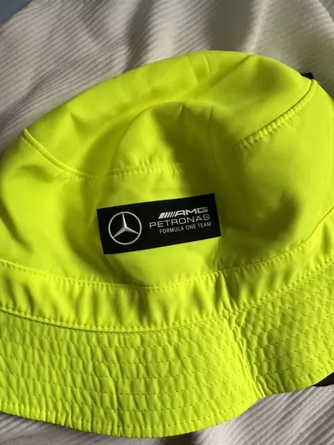 Lewis Hamilton Mercedes Bucket Hat Merch BNWT