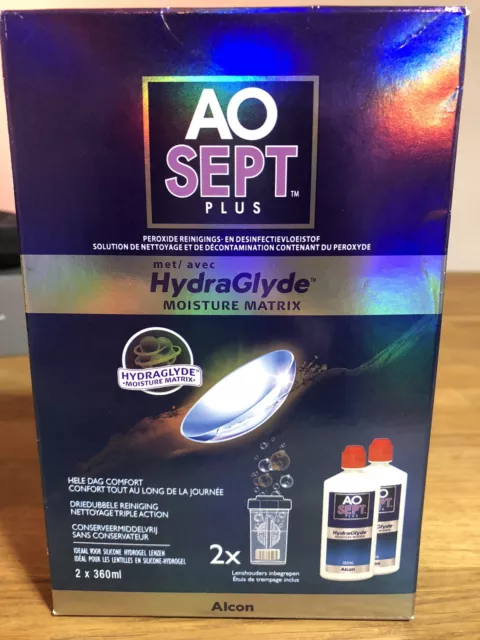 AOSEPT PLUS  mit HydraGlyde von Alcon 2x 360 ml