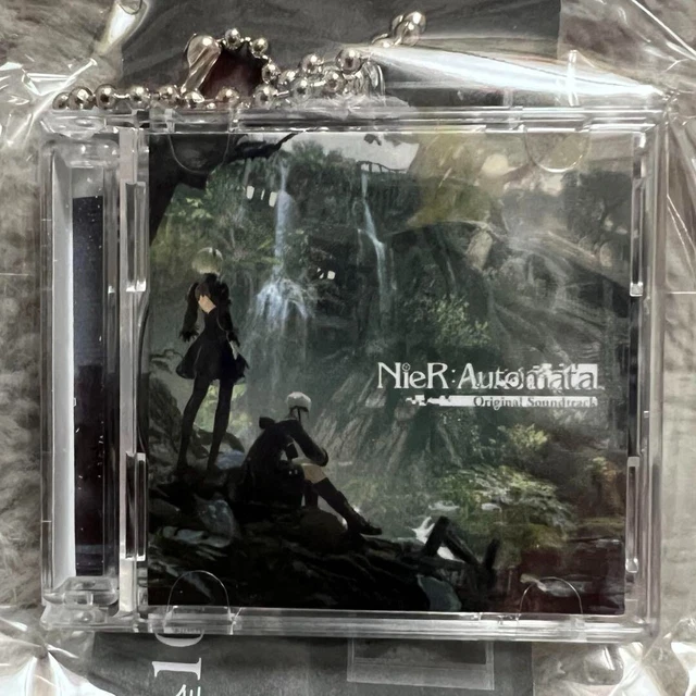 SQUARE ENIX NIER Automata Music Collection Keychain 1.77in