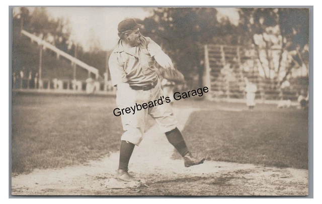 RPPC BASEBALL Player UNIVERSITY OF ILLINOIS Urbana Champaign Real Photo Postcard
