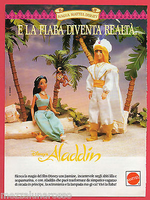 Pubblicità del 1993 X0375 Aladdin continua su Amico giò Vintage advertising 