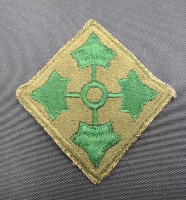 WW2/II US Army 4th Infantry Division patch.