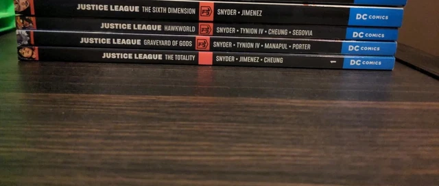 Justice League Vol 1 2 3 4 DC TPB Lot Snyder Pre Doom War Storyline Complete Run