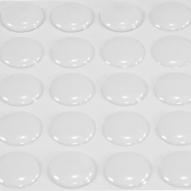 25mm 1" Inch Clear Epoxy Resin Dome Stickers Self Adhesive Bottle Caps cabochon 3