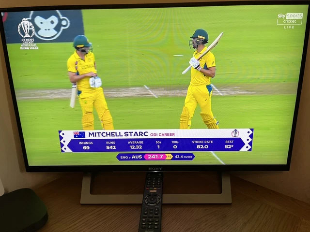 Sony on sale cricket tv
