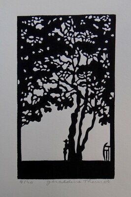 ORIGINAL LINOCUT &TREE& signed and numbered by artist £40.51 - PicClick UK