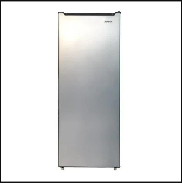 FRIGIDAIRE 6.5 CU. ft. Upright Freezer, EFRF698, Platinum New 195.00