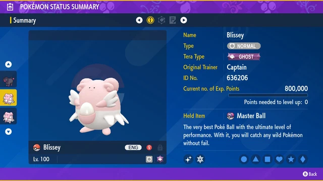 Pokémon Scarlet and Violet/ Iron Valiant/ Shiny 6IV / Level 100