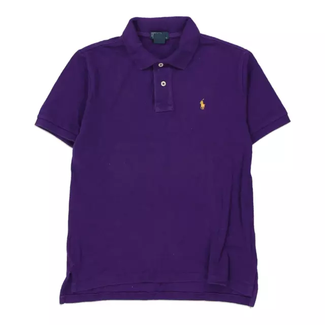 Age 12-14 Ralph Lauren Polo Shirt - Medium Purple Cotton