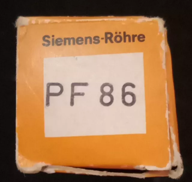 Siemens-Röhre PF86 vacuum tube NOS