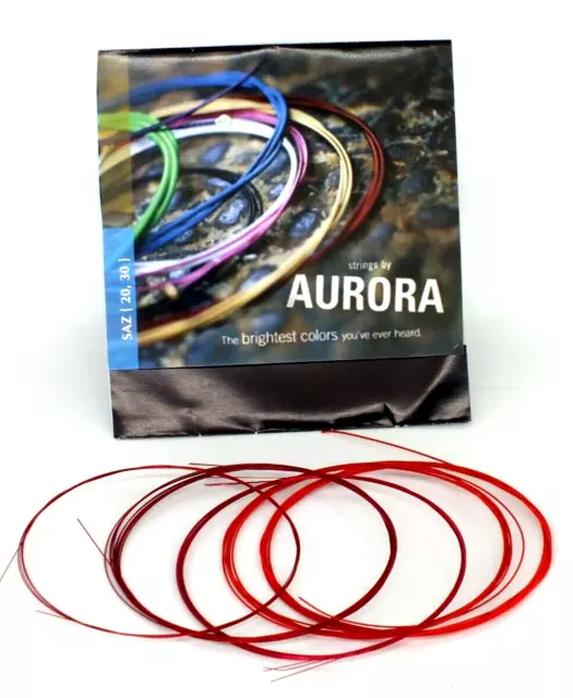 Aurora String Set For Turkish String Instrument Long Neck Saz  0.20 Mm