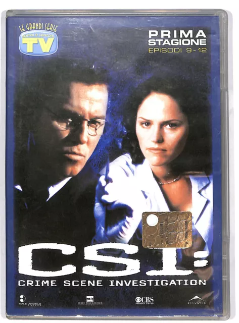 EBOND CSI prima stagione episodi 9 - 12 disco tre DVD EDITORIALE  D595860