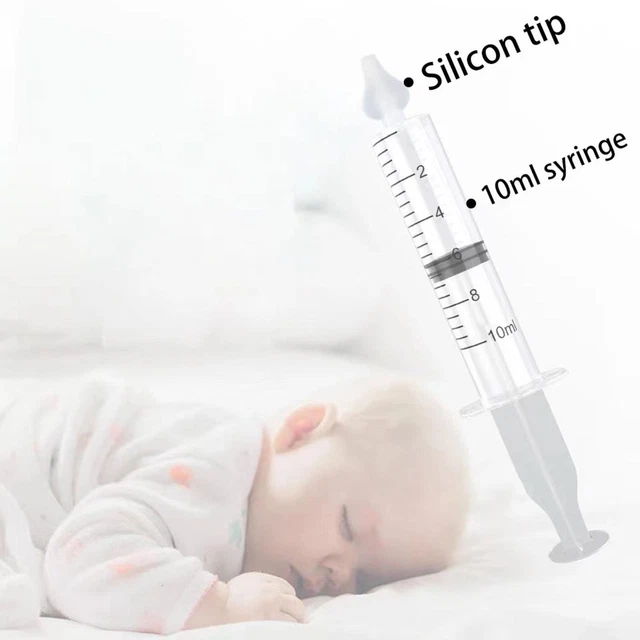 2Pcs Ear Wax Removal Syringe Ear Wax Cleaner Rinse Adult Tool Irrigator C9C6
