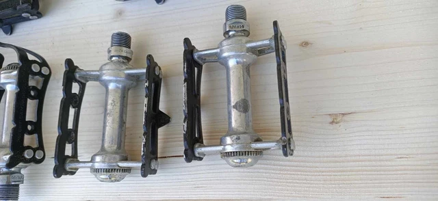 NOS shimano pairs of pedals / campagnolo spidel lyotard piel