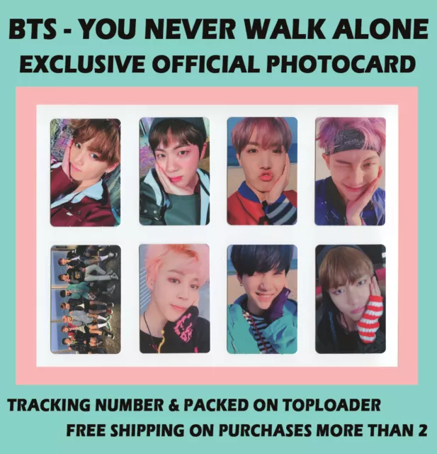 Bts - Ynwa You Never Walk Alone Exclusive Official Photocard