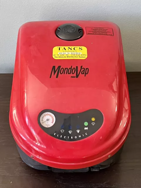 MondoVap 2400 Steam Vapor Machine - Mondo Vap Model: PC2400R-USA MondoVap 2400 Steam Vapor Machine - Mondo Vap Model: PC2400R-USA