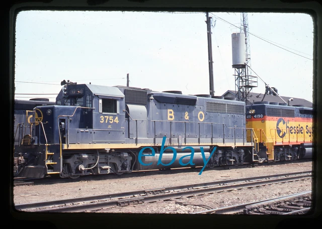 Orig Slide Chesapeake & Ohio C&O #3575 GP35 1976