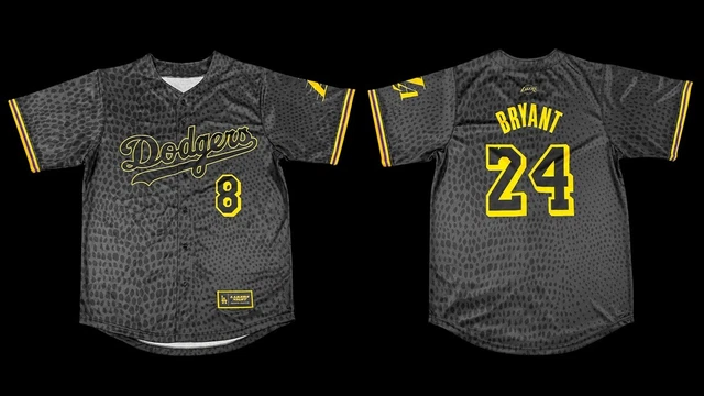 LAKERS NIGHT: September 1st, the @Dodgers are celebrating Lakers Night with  a Black Mamba edition Kobe Bryant jersey 🙏🐍 📝 LINK IN BIO…