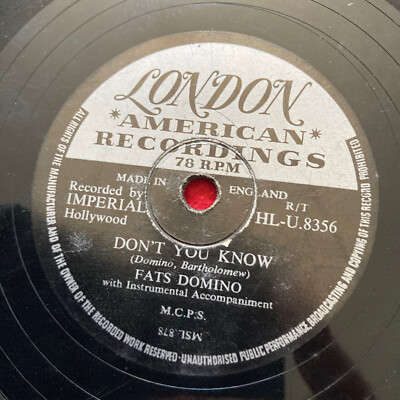 Fats Domino Blue Monday Don T You Know I Love You United Artists Vg Eur 6 96 Picclick It Fats Domino Blue Monday Don T You Know I Love You United Artists Vg Eur 6 96 Picclick It