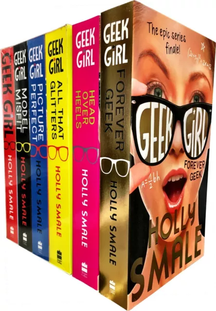 Geek Mädchen Serie Sammlung 6 Bücher Set von Holly Smale NEU Packung UVP: £41,94 2