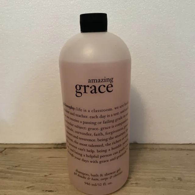 PHILOSOPHY AMAZING GRACE Shampoo Bath & Shower Gel - 32oz £9.08 ...