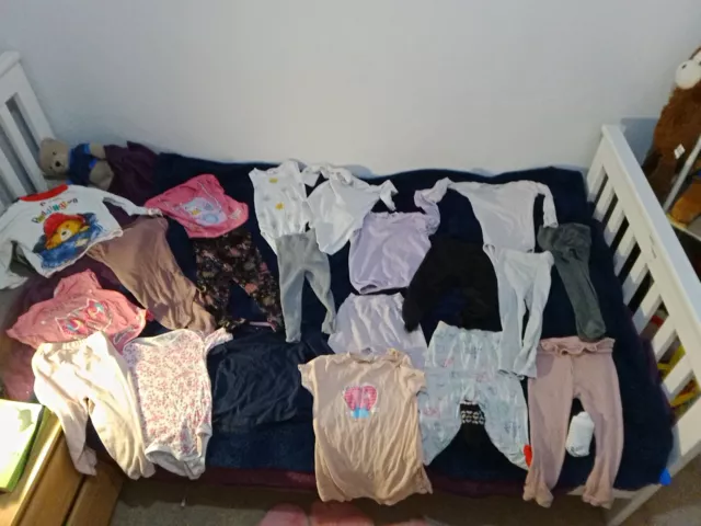 Bundle Joblot Of Baby Girl 18-24 Month Old Clothes