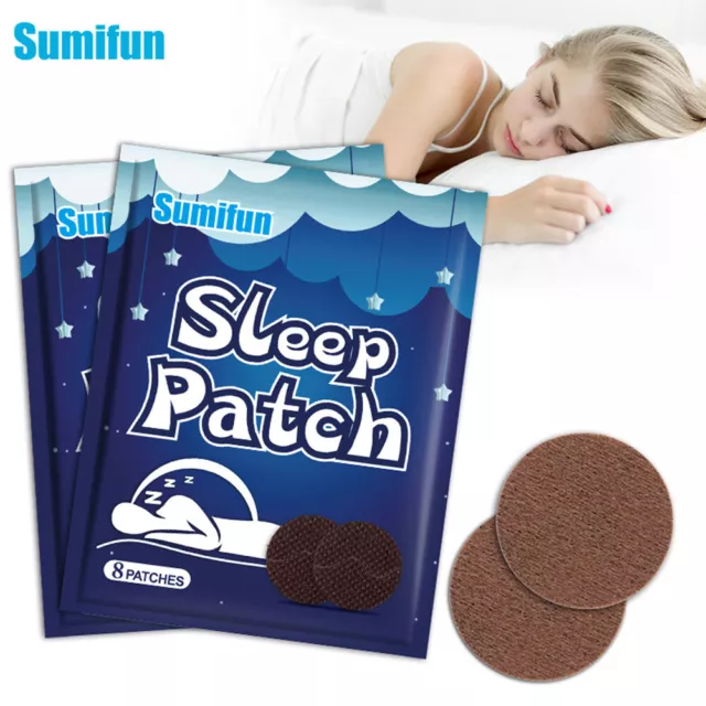 8pcs/pack Sleep Patch Natural Promote Sleep Aid Patch Topical Body Care Products 2