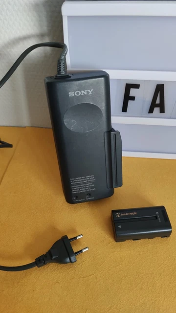 Chargeur Voiture + Secteur Pour SONY DCR-TRV16E - Neuf