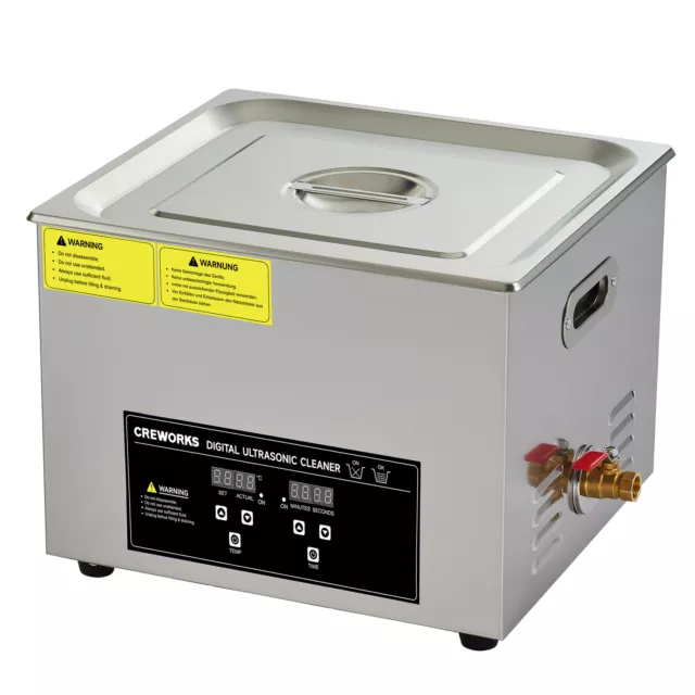 2-30L Ultraschallreinigungsgerät Ultraschallreiniger Ultrasonic Cleaner + Korb 3