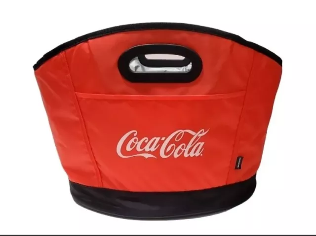 Koozie Coca Cola Cooler Handbag Carry All-Insulated Red  Bag