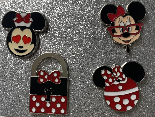 disney Minnie Mouse trading pin set