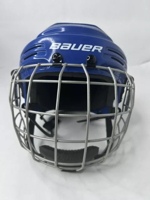 Bauer True Vision FM2100 Jr (BHH2100JR) Hockey Kids Helmet Great Condition.