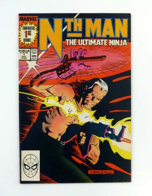 Nth Man The Ultimate Ninja #1 Marvel Comics VF 1989