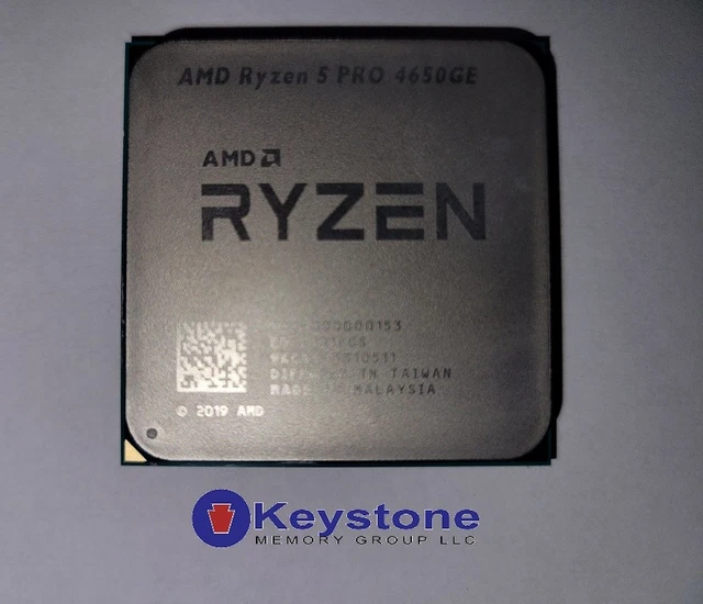 CPU AMD Ryzen 5 PRO 4650GE CPU AMD Ryzen 5 PRO 4650GE AM4 CPU Processor SIx-Cores 3.3GHz Desktop