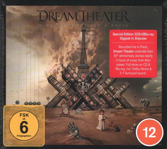 Dream Theater: Quarantième: Live À Paris (Limited Deluxe Edition) - 3CD