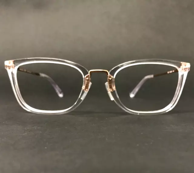 Michael Kors Eyeglasses Frames MK 4054 Captiva 3105 Clear Rose Gold 52-20-140
