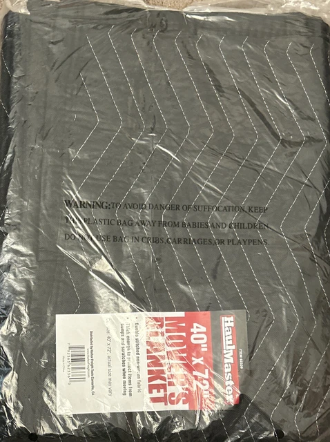 Moving Quilted Blanket XL Double Sided Heavy Duty 40×72 NEW