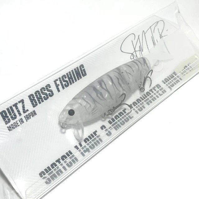 【超希少】BUTZ SNATCH 140HF バッツ スナッチ シラサタイガー BUTZ SNATCH 140HF Shirasa Tiger 140mm Floating Fishing Lure