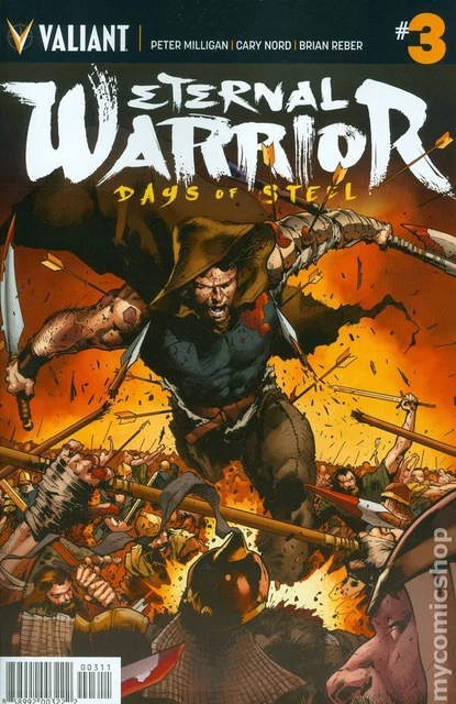 Eternal Warrior Days of Steel #3A FN 2015 Stock Image