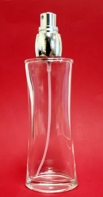 Empty glass fragrance/perfume bottles 80 x 100ml units made in Italy.