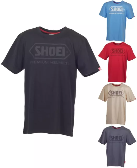 Shoei Herren T-Shirt Motorrad Sommer Baumwolle