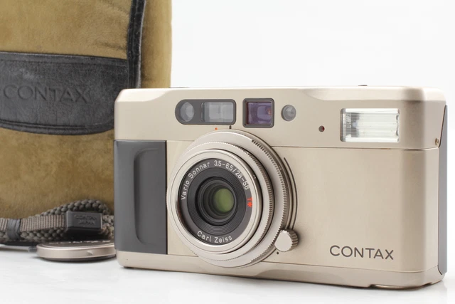 Read [Near MINT] Contax TVS 35mm Point&Shoot Film Camera Vario Sonnar Lens JAPAN