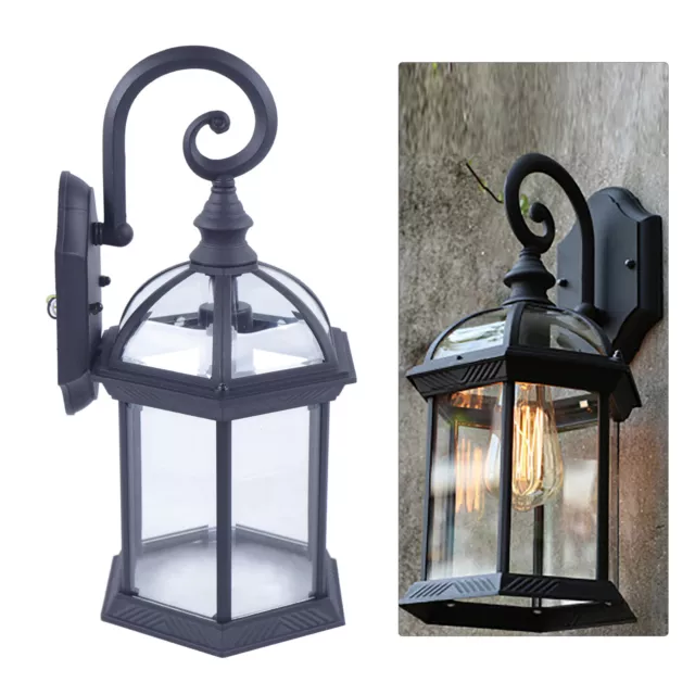 Retro Exterior Wall Light Fixture Lantern Sconce Porch Light Outdoor Lamp Light