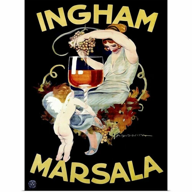 Poster Manifesto Locandina Pubblicitaria La Rinascente Stampa Vintage