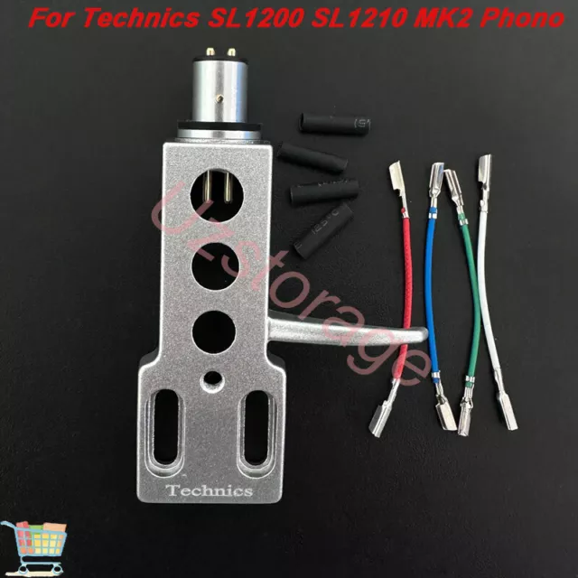 Silver Replace For Technics SL1200 SL1210 MK2 Phono LP Turntable Headshell Mount