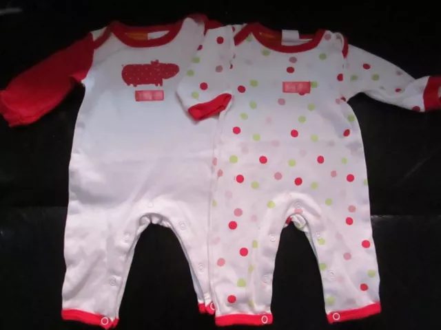 Baby Newborn 2 pack Pumpkin Patch long sleeve one piece   Size 0000