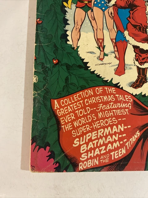 Limited Collectors Edition Christmas with the Super-Heroes DC Comic Book 3